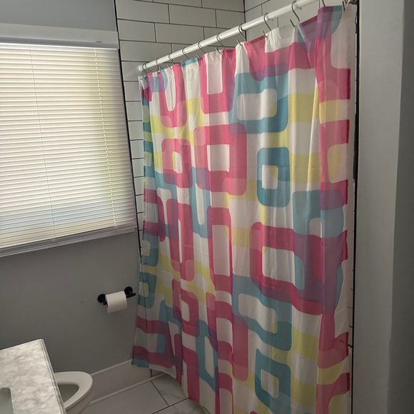 Source Unknown Other - Vintage Colorful Geometric Shower Curtain